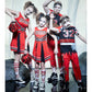 Zombie Cheerleader Costume for Girls  red alt2